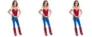 BuySeasons DC Superhero Wonder Woman Deluxe Little and Big Girls Costume